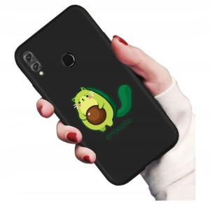 Etui czarne Case Matt Black do Honor 8x Wzory