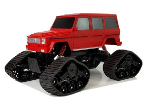 Auto Terenowe Ziemnowodne 4x4 Zdalnie Sterowane 1:12 R/C Czerwone