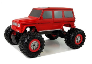 Auto Terenowe Ziemnowodne 4x4 Zdalnie Sterowane 1:12 R/C Czerwone