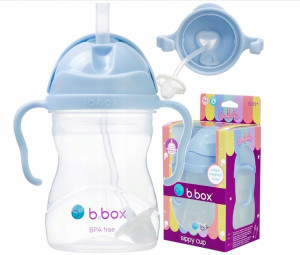 B.box Innowacyjny Kubek Bidon Ze Słomką Bubblegum