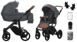BEBETTO wózek uniwersalny LUCA PRO ECO 2w1 kol 03