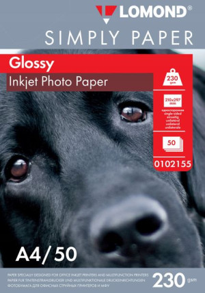 Lomond Papier Fotograficzny A4 Błysk 230g 50 Szt