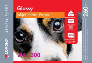 Lomond Papier Fotograficzny A4 Błysk 260g 300 Szt