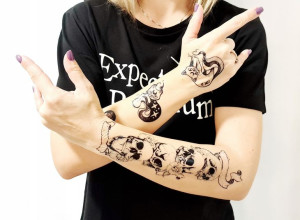 Papier A4 do druku tatuaże tymczasowych TATTOO 5sz