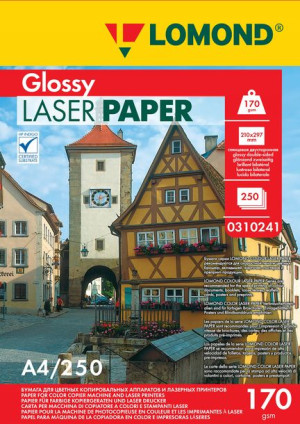 Papier Foto A4 Błysk 170g Dwustronny 250szt Laser