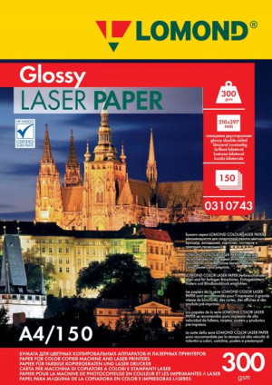 Papier Foto A4 Błysk 300g Dwustronny 150szt Laser