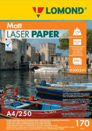 Papier Foto A4 Mat 170g Dwustronny 250szt Laserowy