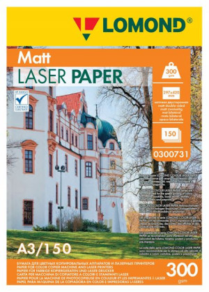 Papier Foto Do Drukarek Laserowych A3 Matowy 300g