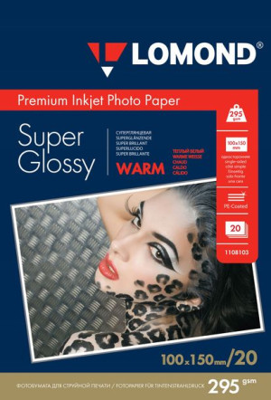 Papier Fotograficzny 10x15 Super Błysk 295g 20 Ark