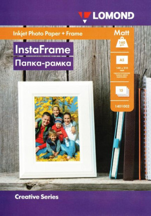 Papier Fotograficzny A5 Matowy 160g + Teczka Ramka