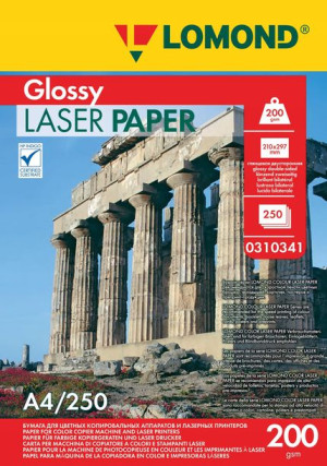 Papier Foto A4 Błyszczący 200g Laserowy 250szt