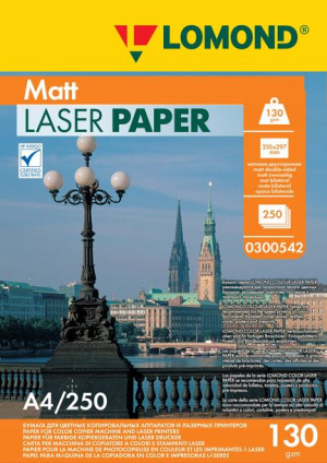 Papier Foto A4 Matowy 130g Dwustronny 250szt Laser