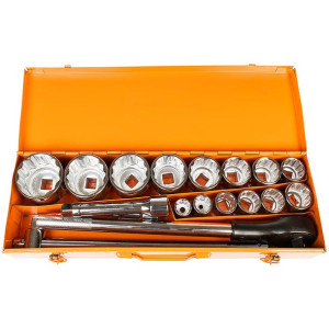 Komplet Kluczy Nasadowych Richmann Exclusive 3/4" 12-kąt 22-65 Mm - 18szt