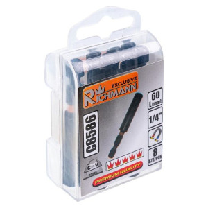 Uchwyt Magnetyczny Udarowy Do Końcówek Wkrętakowych Richmann 1/4x60mm 8szt.