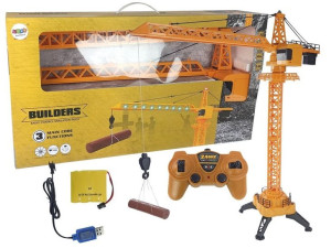 Dźwig Konstrukcyjny Żuraw  1:14 R/C 2,4 GHz Budowa 100 cm