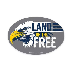 Owalny magnes - LAND OF THE FREE