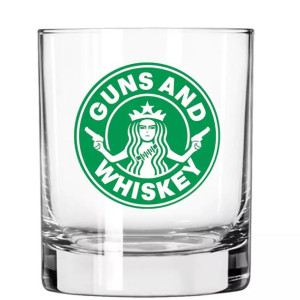 Szklanka do Whisky - GUNS AND WHISKEY