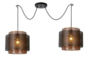 Lampa Wisząca Lucide E27 60W  Orrin 02404/02/30