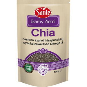 Pakiet 2szt Sante Nasiona Chia - Szałwia Hiszpańska 250g