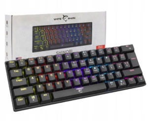 WhiteShark Klawiatura gamingowa SHINOBI czarna RS