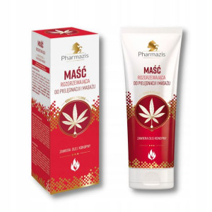 Pharmazis Maść rozgrzewająca CBD do masażu 222 ml