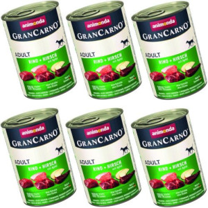ANIMONDA GranCarno Wołowina Jeleń z Jabłkiem 6x400g