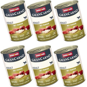 ANIMONDA GranCarno Wieprzowina z Flakami 6x400g