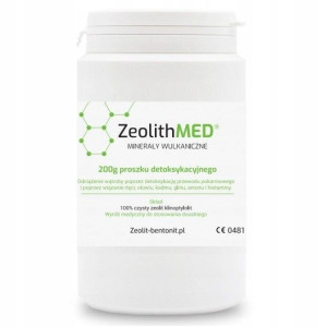 Zeolith MED Minerały czysty zeolit Proszek 200 g