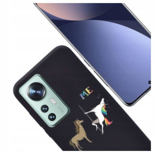 Etui silikon matowe case do Xiaomi 12 Lite wzory