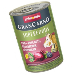 Animonda GranCarno Superfoods z Wołowiną i Burakiem 400g