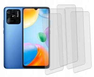 5 x Szkło hartowane ochronne do Xiaomi Redmi 10c