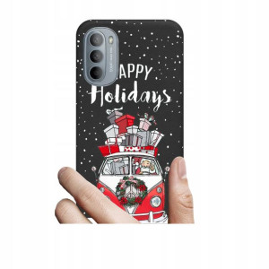 Etui święta Mikołaj do Motorola Moto G31 4G wzory