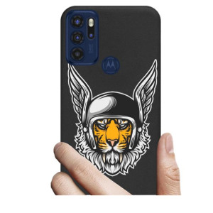 Etui case Black mat do Motorola Moto G60s wzory