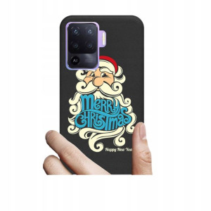 Etui święta Mikołajki do Oppo Reno 5 Lite wzory