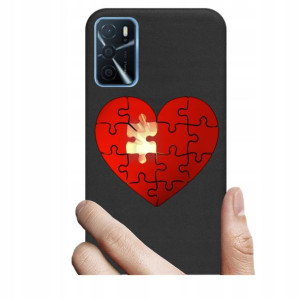 Etui case mat Black do Oppo a16 A54s Nadruki wzory