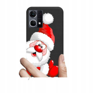 Etui case święta Mikołajki do Oppo Reno 7 4G wzory
