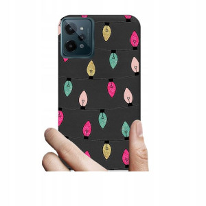 Etui Case mat święta Mikołajki do Realme C31 wzory