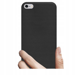 Etui case czarne Matt Black do Apple Iphone 6 6s