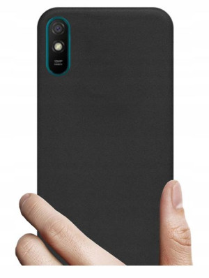 Etui case czarne Matt Black do Xioami Redmi 9a