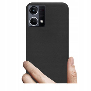 Etui case czarne matowe Matt do Oppo Reno 7 4G