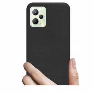 Etui case czarne matowe Matt Black do Realme C35