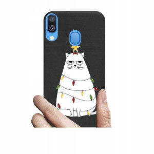 Etui świąteczne do Samsung Galaxy M20 nadruk wzory