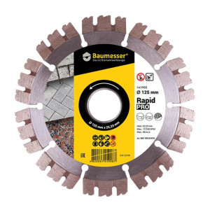 Tarcza Diamentowa Distar Baumesser Rapid Pro 125mm X 22,23mm