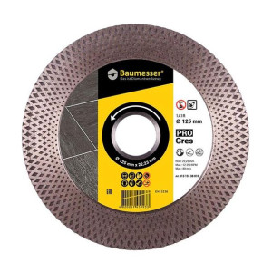 Tarcza Diamentowa Distar Baumesser Pro Gres 125mm X 22,23, 2 W 1