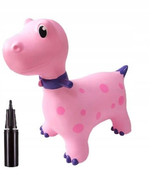 Skoczek Gumowy Do Skakania Dinozaur Duży 60cm