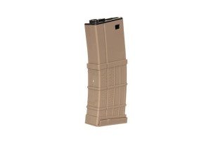 Polimerowy magazynek hi-cap LT 300 kulek do replik M4M16 - Tan