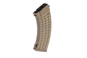Magazynek mid-cap 110 kulek do replik AK - tan