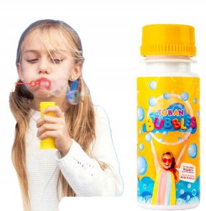 PŁYN DO BANIEK MYDLANYCH Bańki + słomka 60ml
