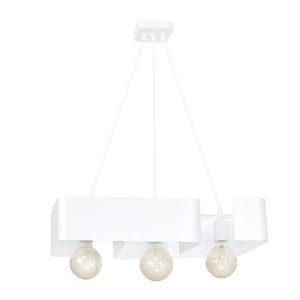 Lampa Wisząca Emibig 3Xe27 60W Koma 3 White 631/3