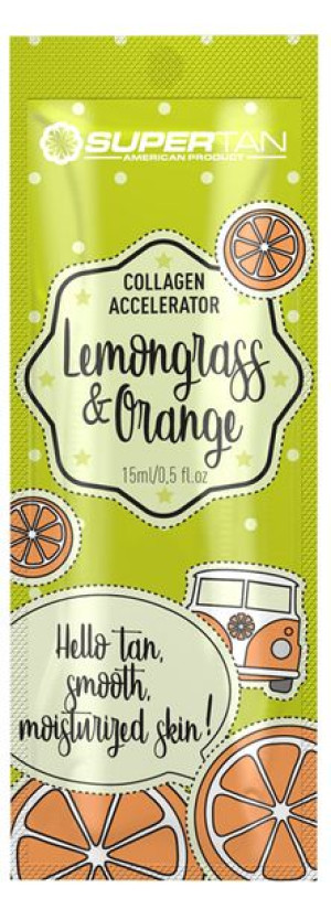 SuperTan Lemongrass aktywny przyspieszacz opalania saszetka 15ml